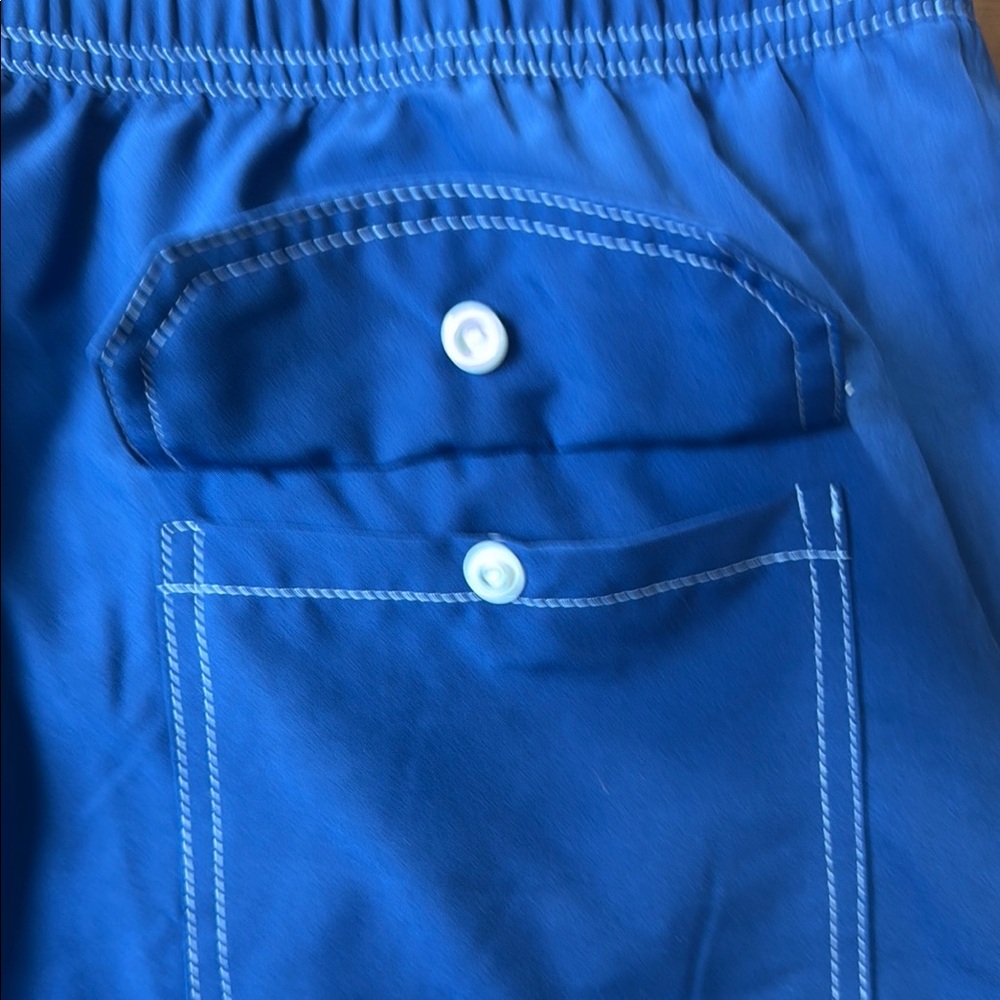 NWOT Peter Millar Royal Blue Swim Trunks - XL - Picture 7 of 9